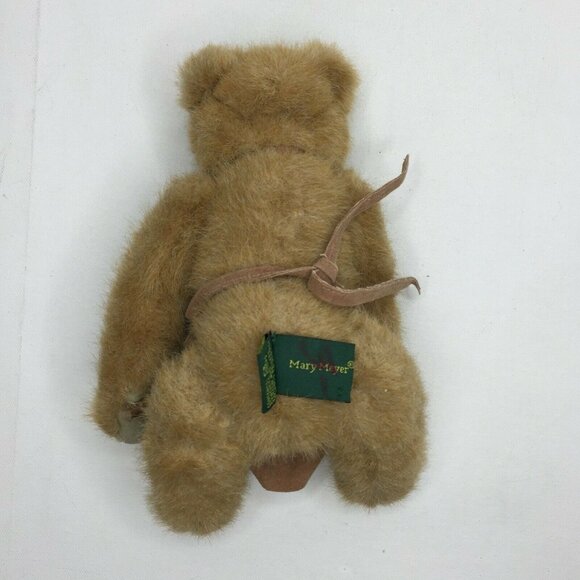 Mary Meyer Artisan 11" Plush Teddy Bear Apron Green Mountain Bears - Picture 3 of 8
